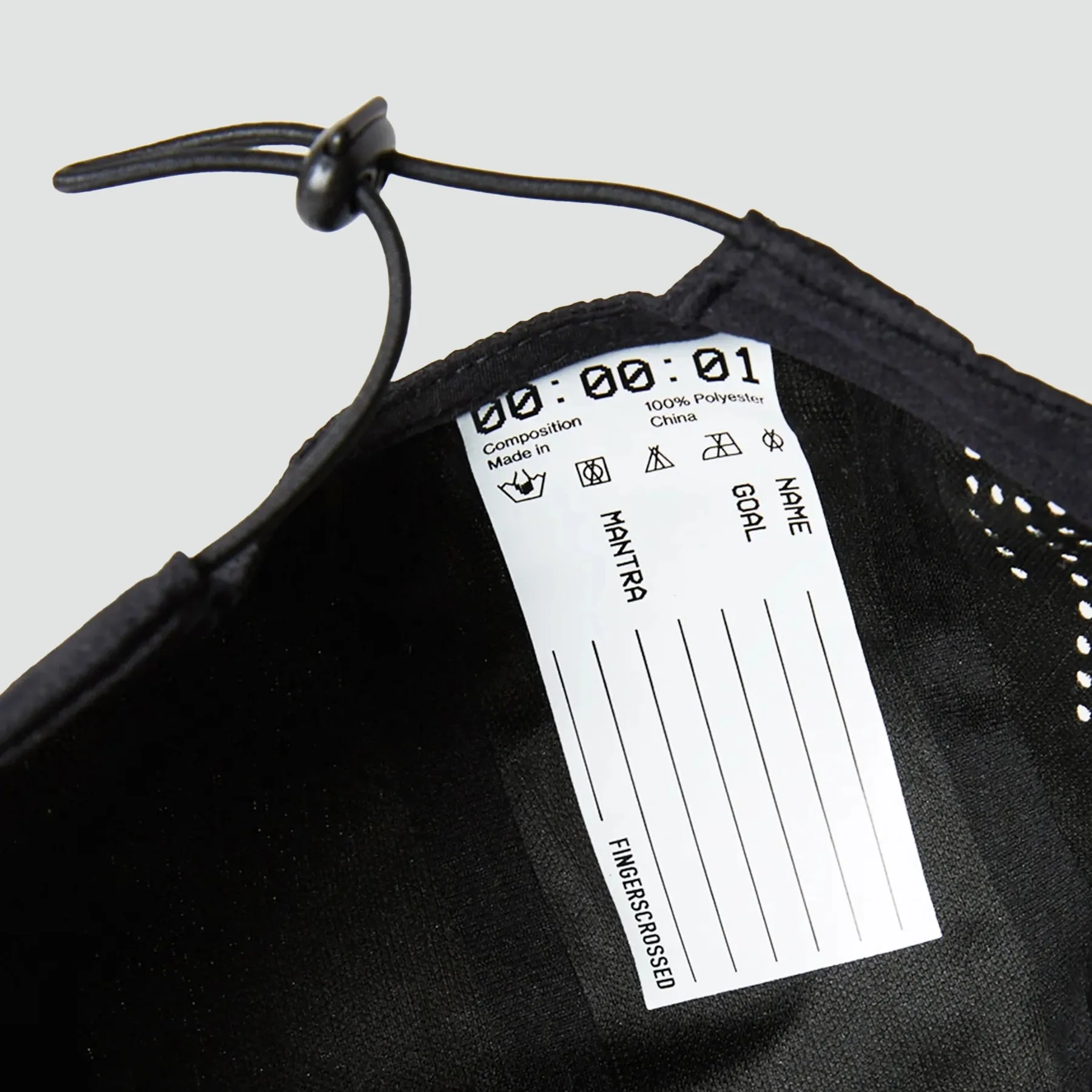 Cap Super Light - Black