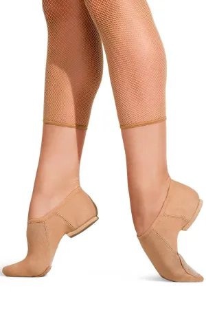Caramel EOS Stretch Canvas Jazz Shoes - Child