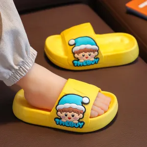 Cartoon Parent-Child Children's Slippers Boys Summer Indoor Girls Non-Slip  New Shit Feeling Girls Sandals