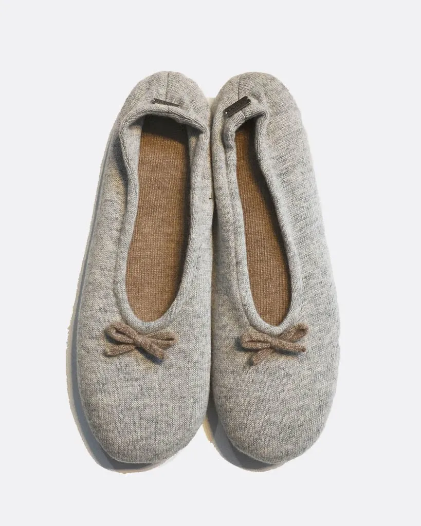 Cashmere Ballet Slippers