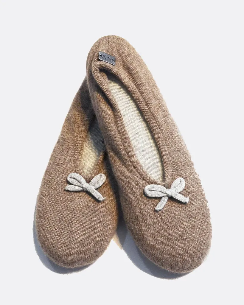 Cashmere Ballet Slippers