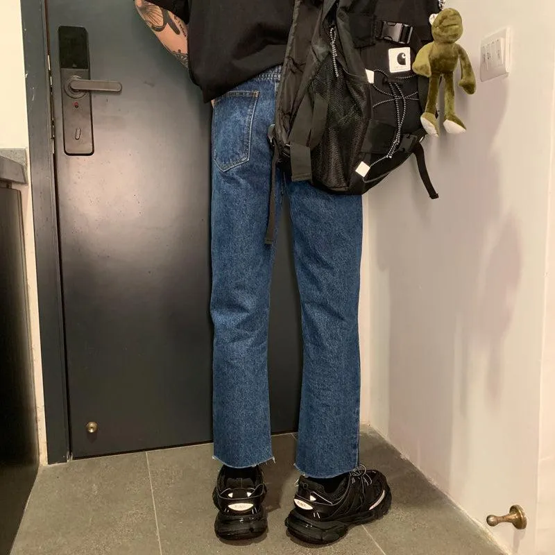 Casual Cropped Jeans
