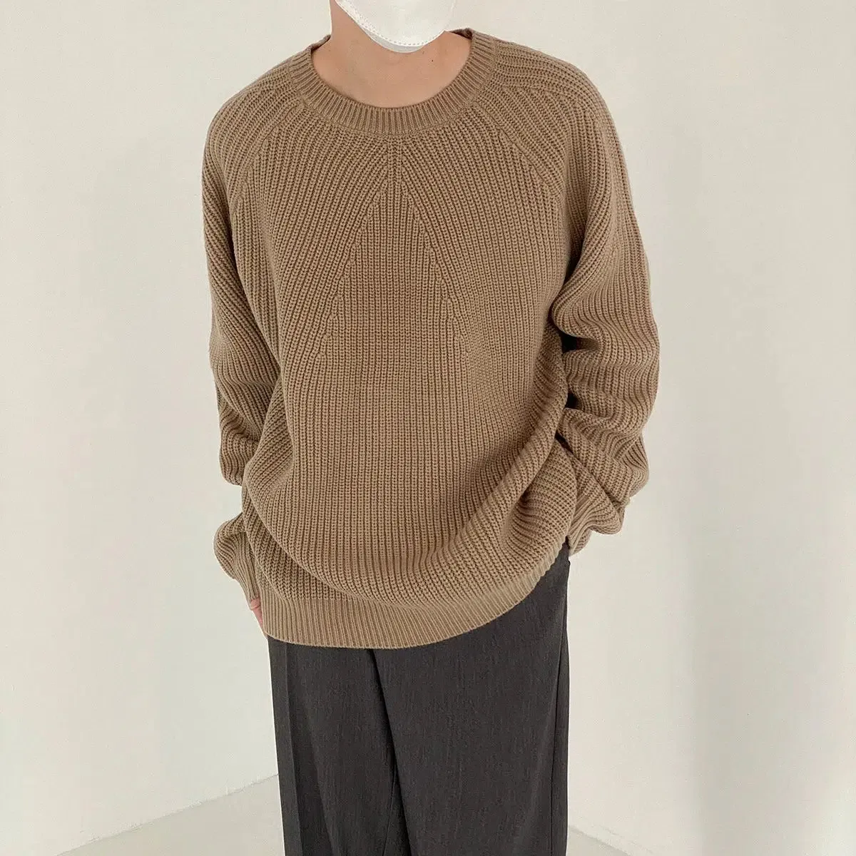 Casual Round Neck Pullover