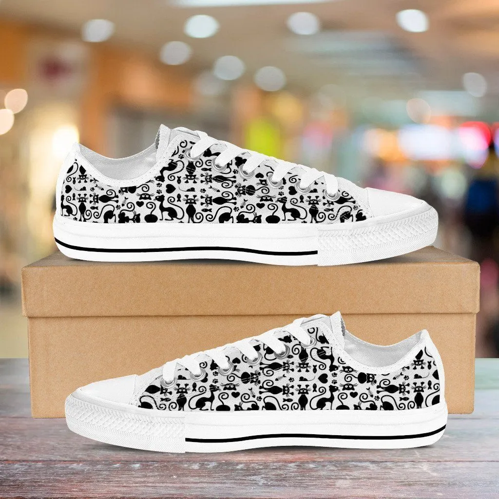 Cats White Low Cuts