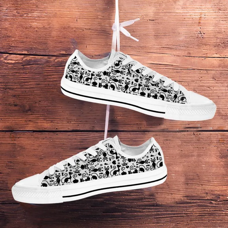 Cats White Low Cuts