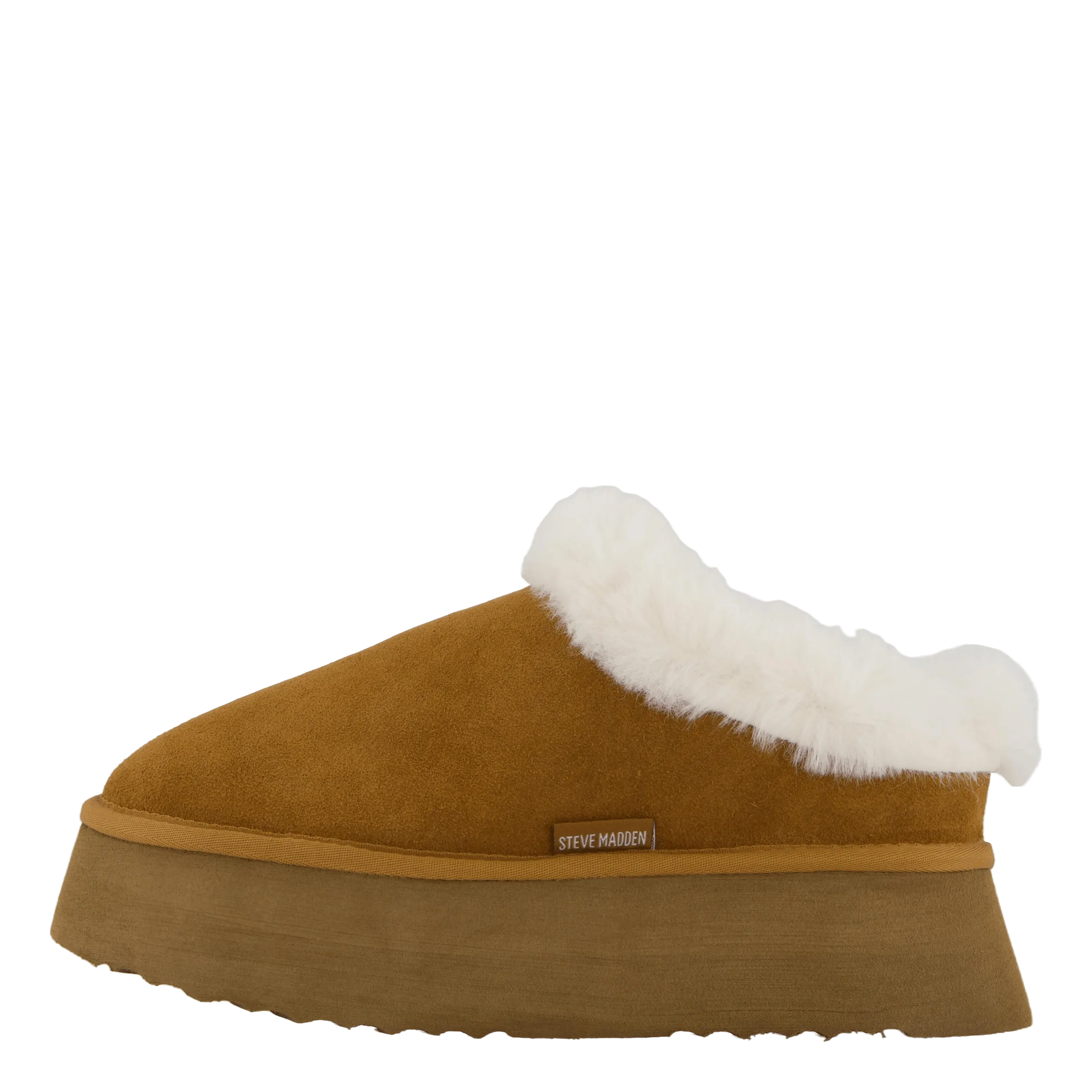 Chaplin Slide Chestnut Suede