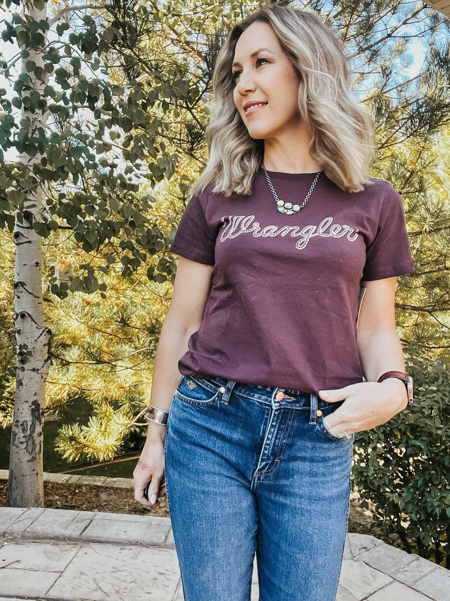 Chocolate Rope Logo Graphic Tee