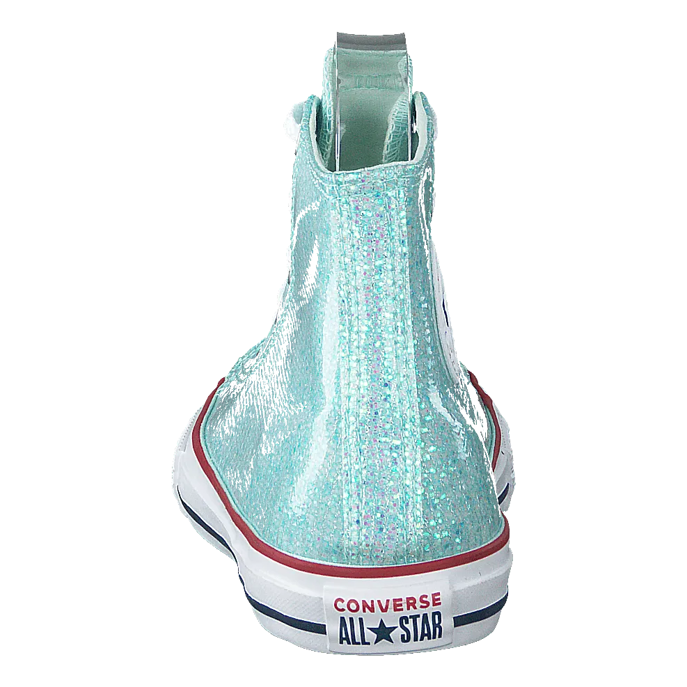 Chuck Taylor Hi Sparkle Teal Tint