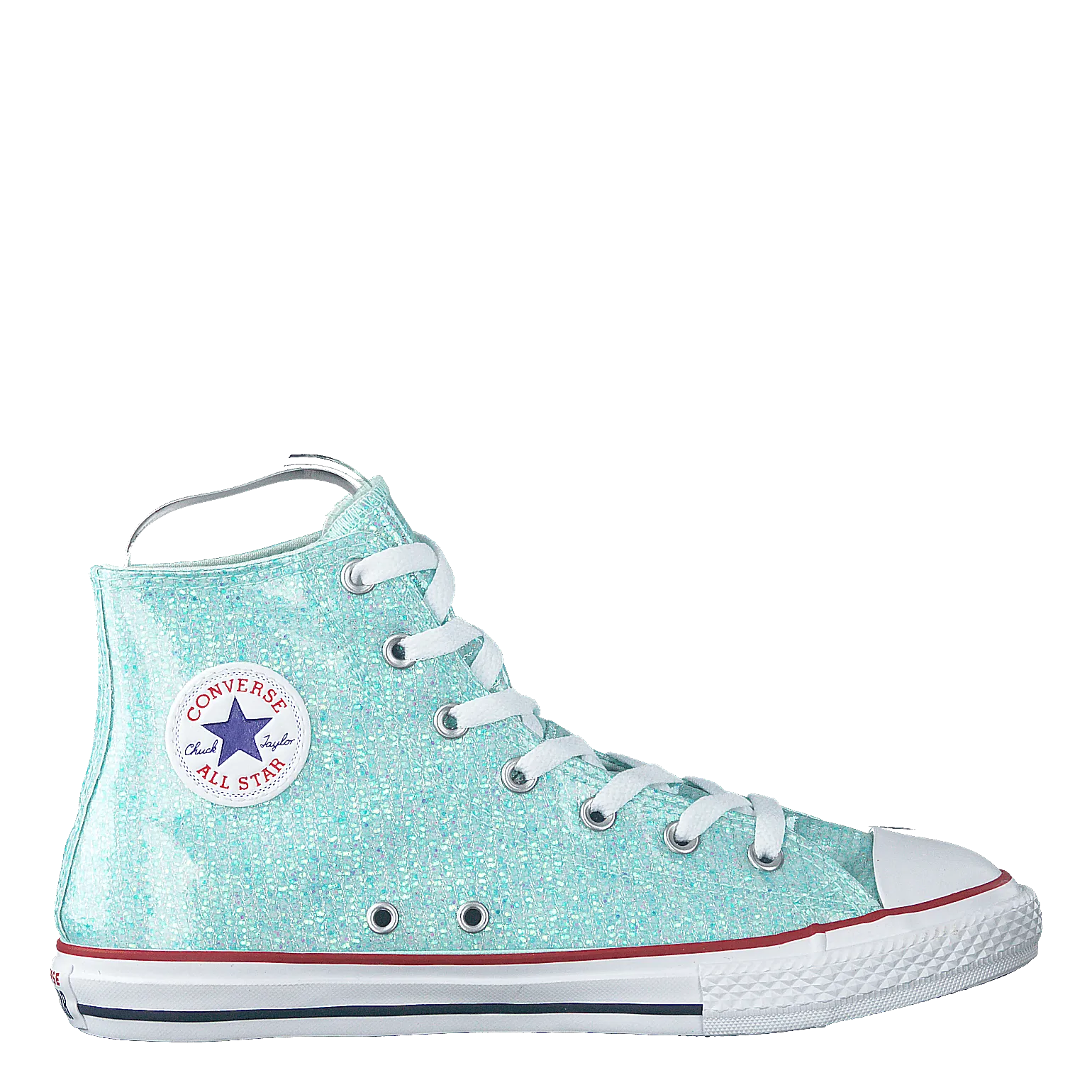 Chuck Taylor Hi Sparkle Teal Tint