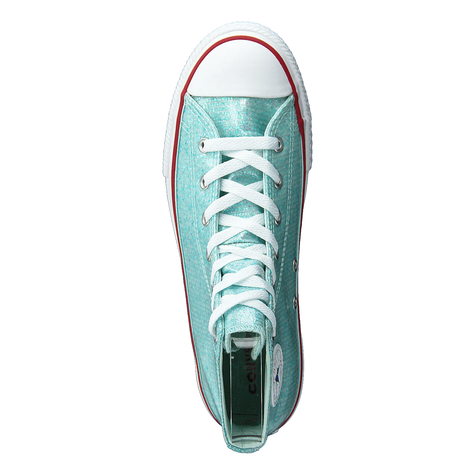 Chuck Taylor Hi Sparkle Teal Tint