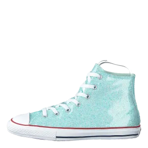 Chuck Taylor Hi Sparkle Teal Tint