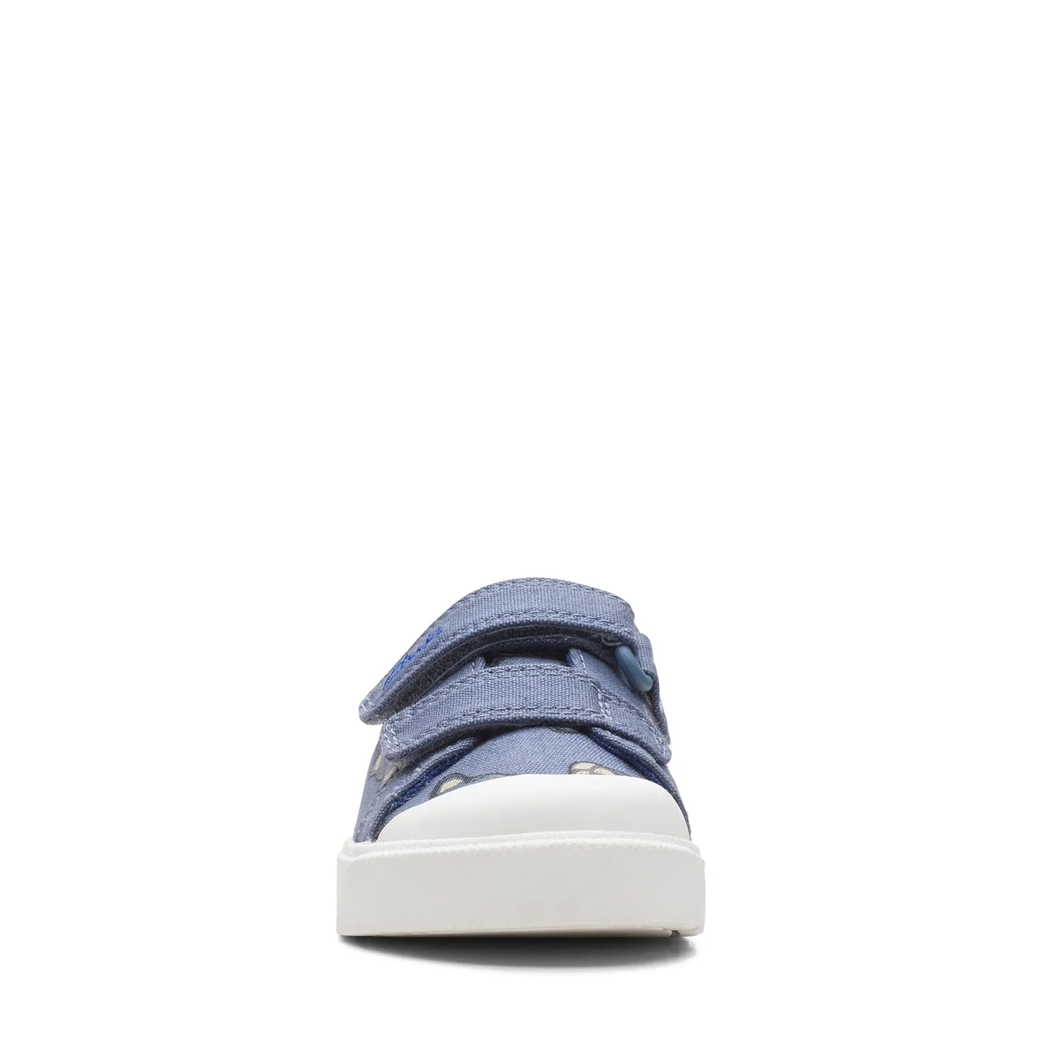 CLARKS BOYS CITY BRIGHT TODDLER (WIDE FIT)