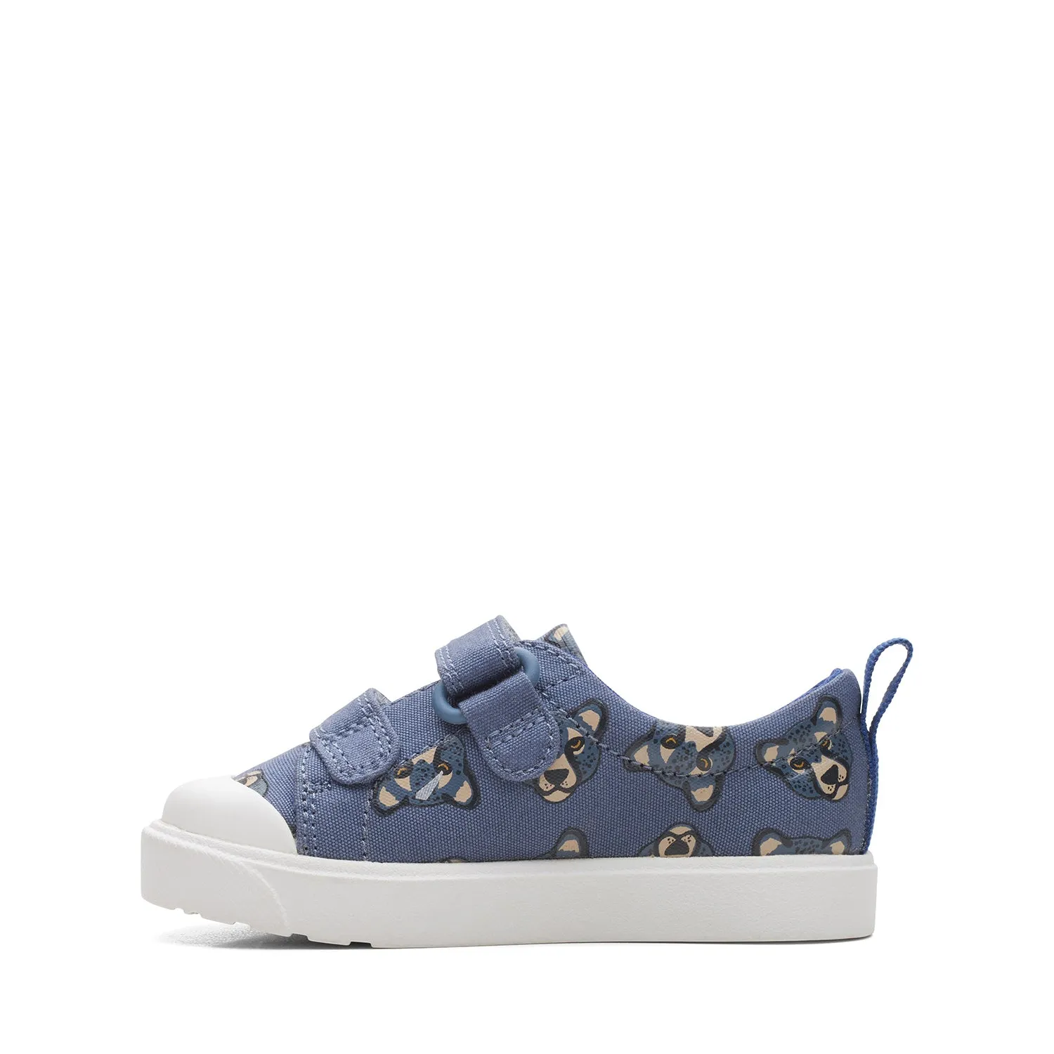 CLARKS BOYS CITY BRIGHT TODDLER (WIDE FIT)