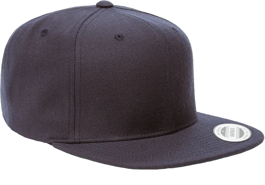 Classics Blank Snapback Cap Dark Navy