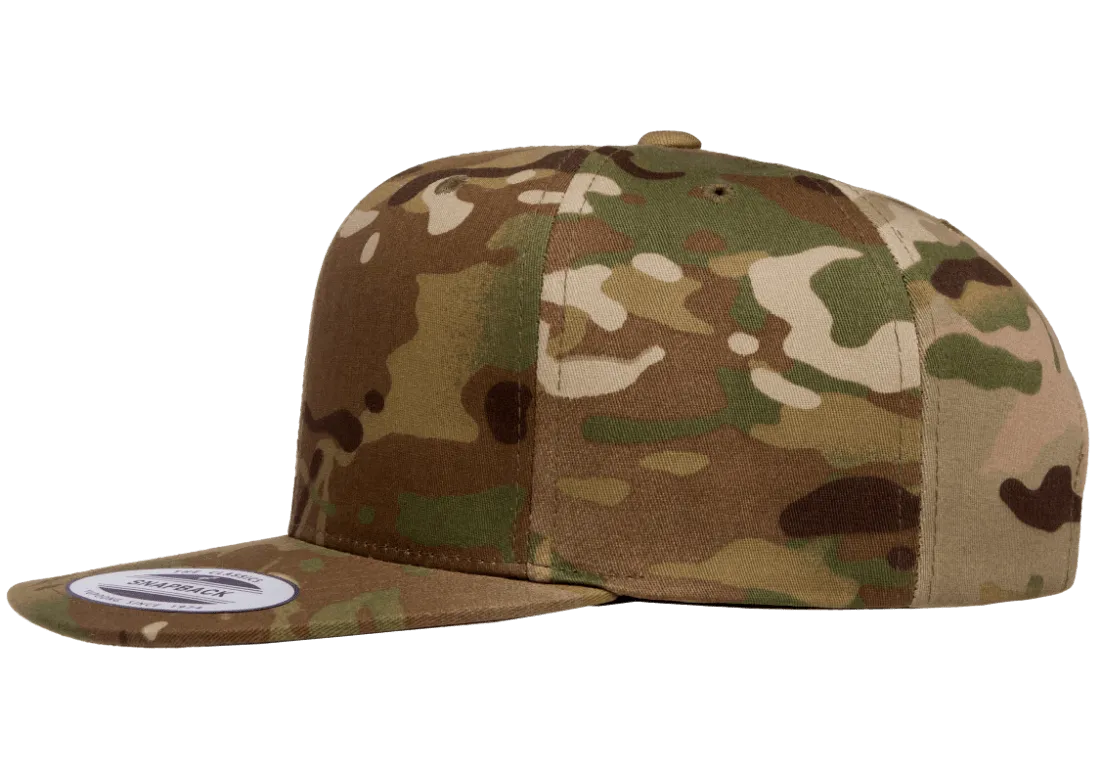 Classics Blank Snapback Cap Multi-Camo