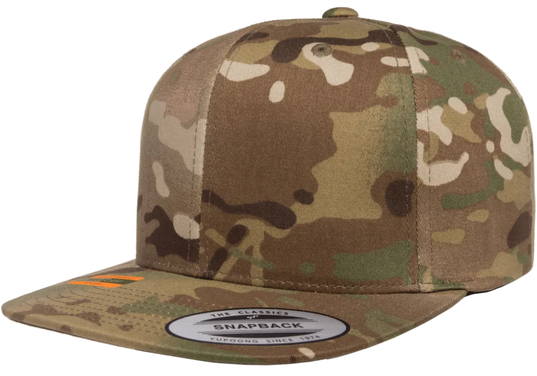 Classics Blank Snapback Cap Multi-Camo