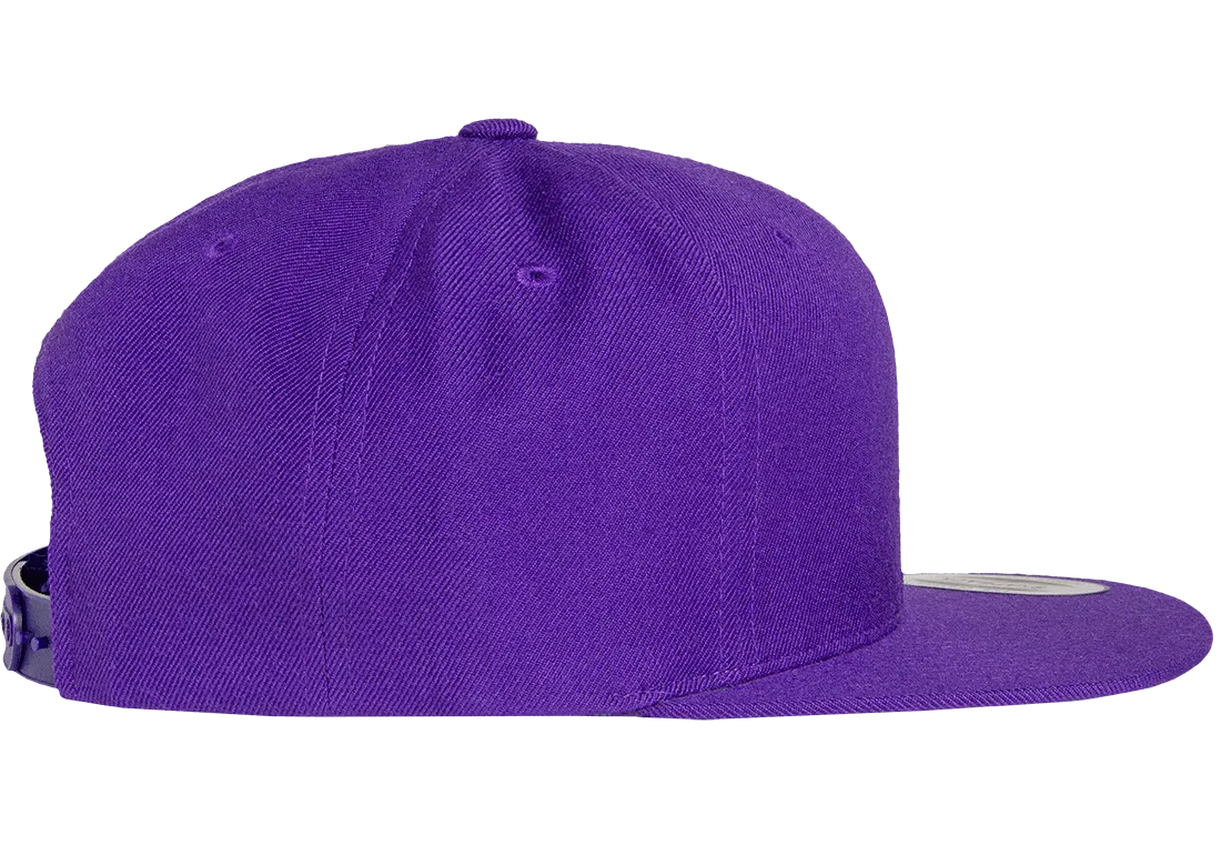 Classics Blank Snapback Cap Purple