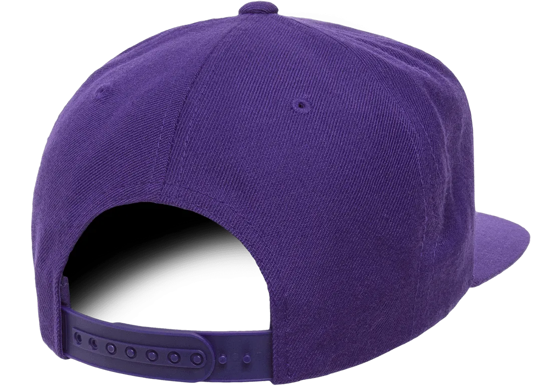 Classics Blank Snapback Cap Purple