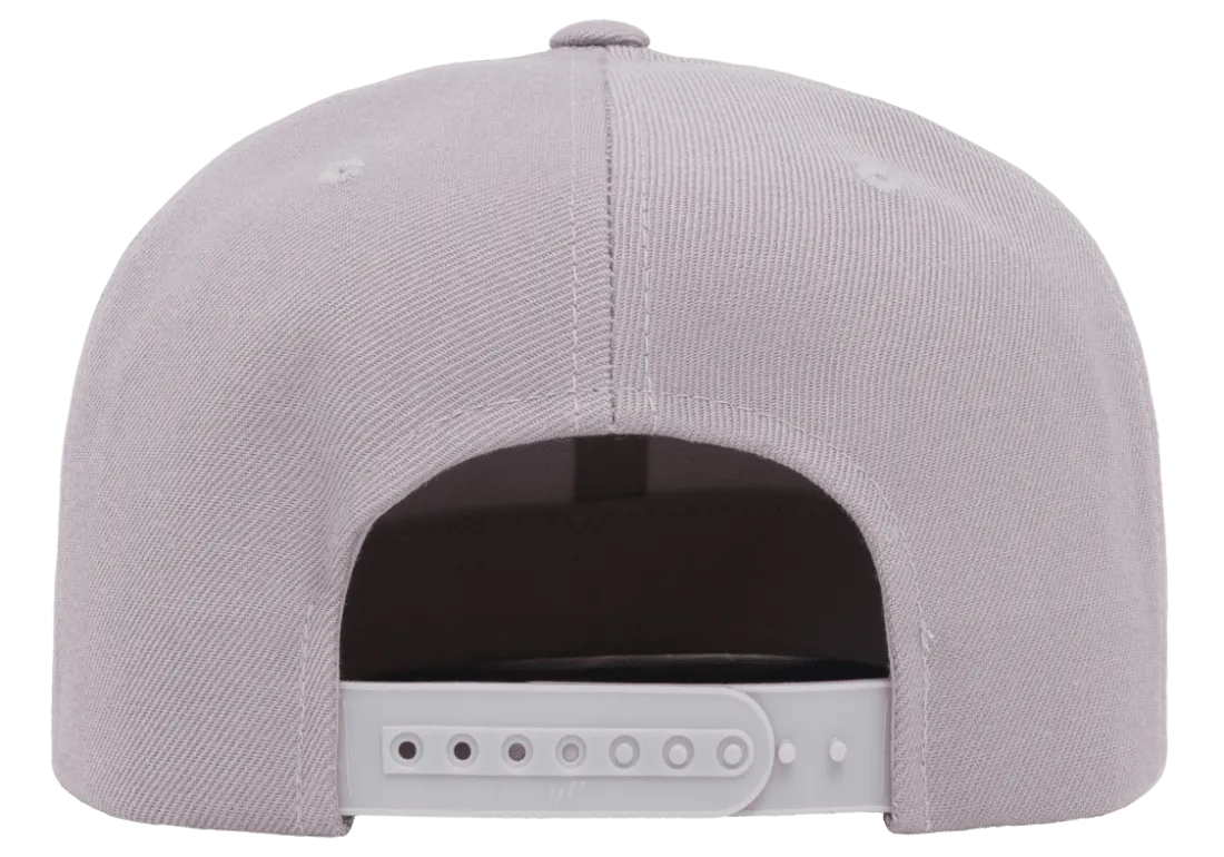 Classics Blank Snapback Cap Silver