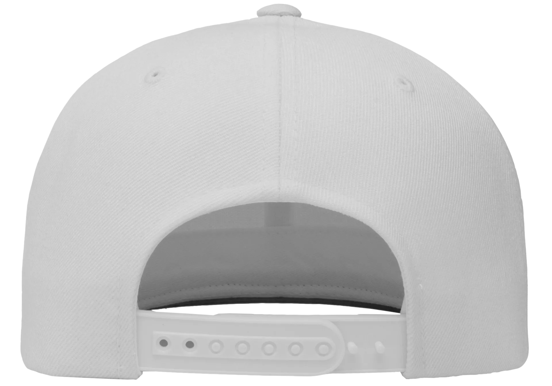 Classics Blank Snapback Cap White