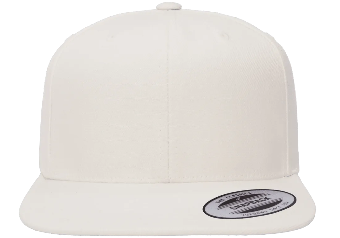 Classics Blank Snapback Cap White