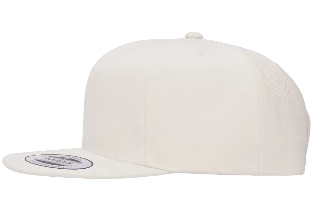 Classics Blank Snapback Cap White