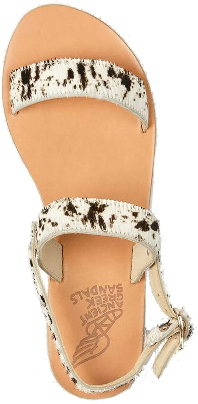 Clio Flat Sandals in Pony Splash