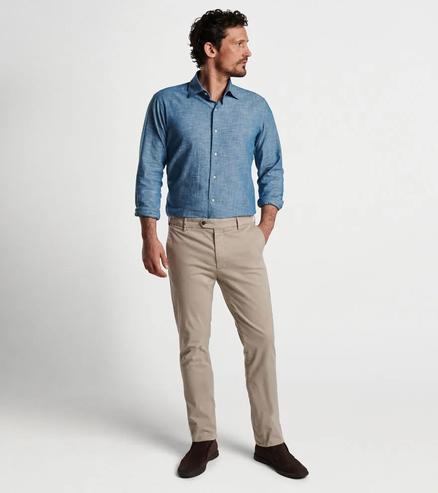 Concorde Garment-Dyed Flat Front