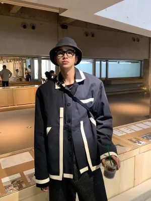 Contrast Casual Jacket