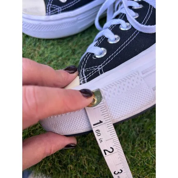 Converse Chuck Taylor All Star Move Platform Size 7