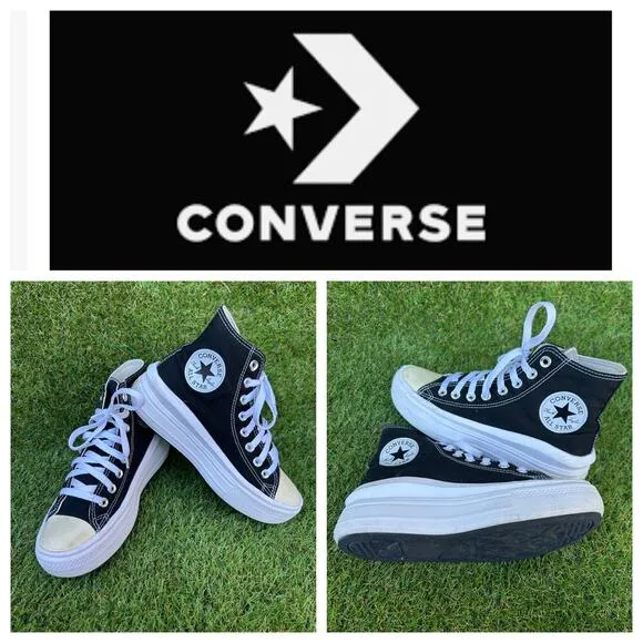 Converse Chuck Taylor All Star Move Platform Size 7