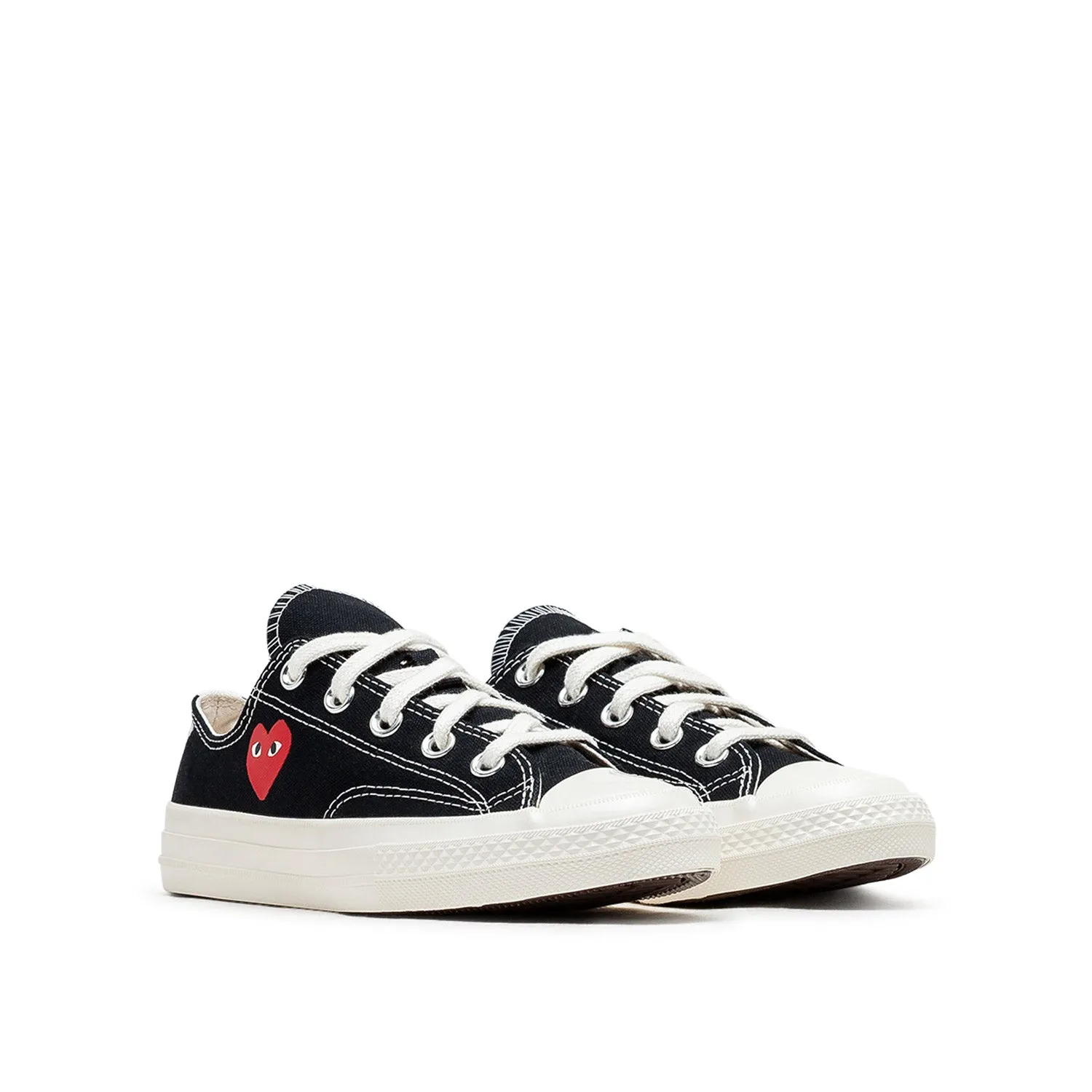 Converse x Comme des Garçons KIDS Chuck 70 Low  'Single Heart' (Black)