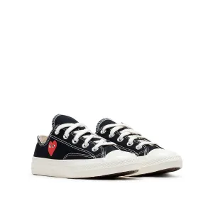 Converse x Comme des Garçons KIDS Chuck 70 Low  'Single Heart' (Black)