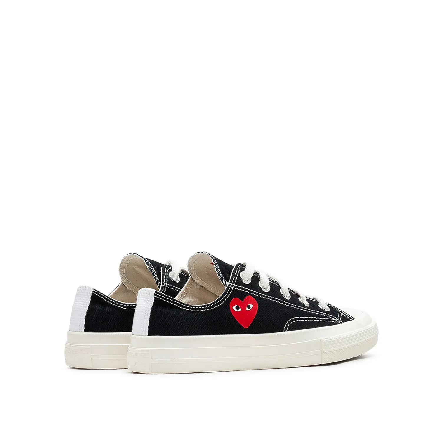 Converse x Comme des Garçons KIDS Chuck 70 Low  'Single Heart' (Black)