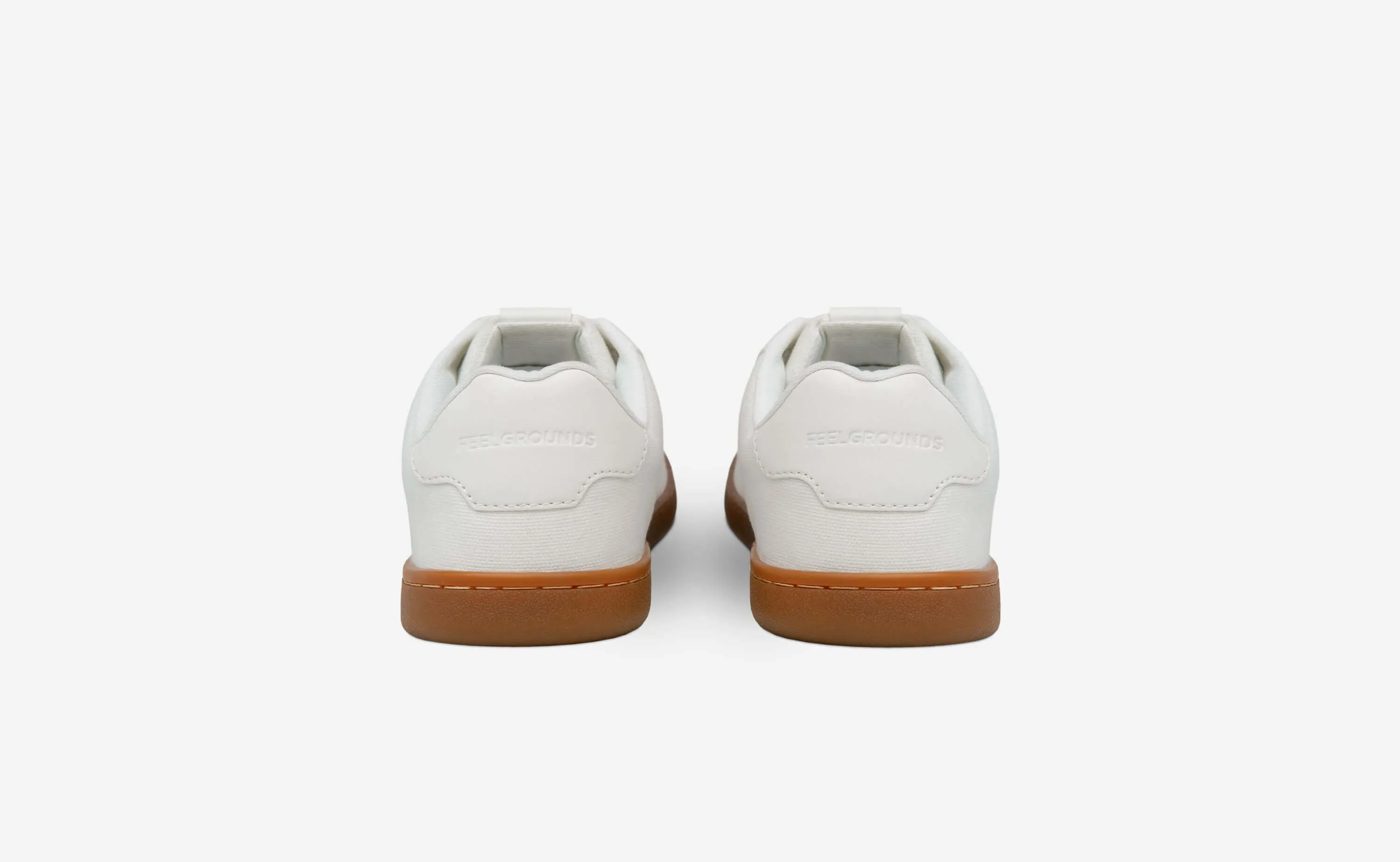 Courtside Canvas - Gum White