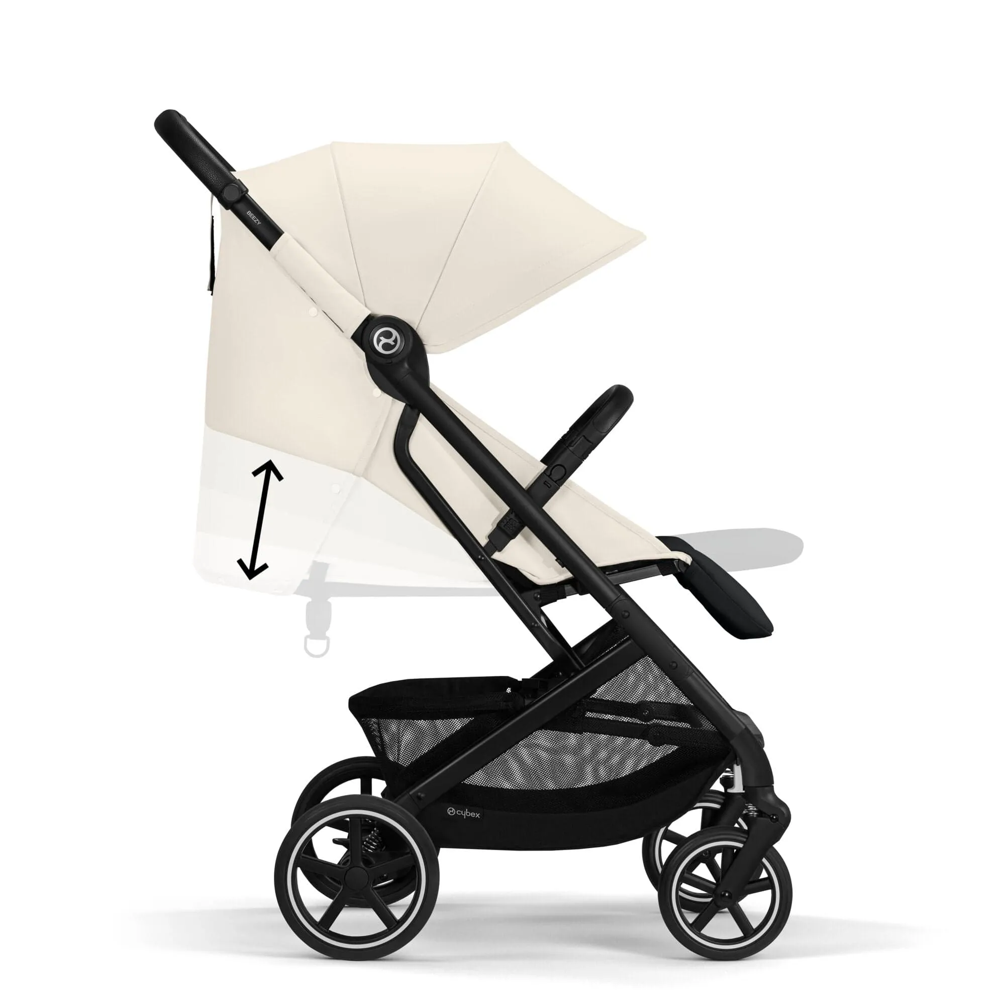 Cybex Beezy in Canvas White/Light Beige