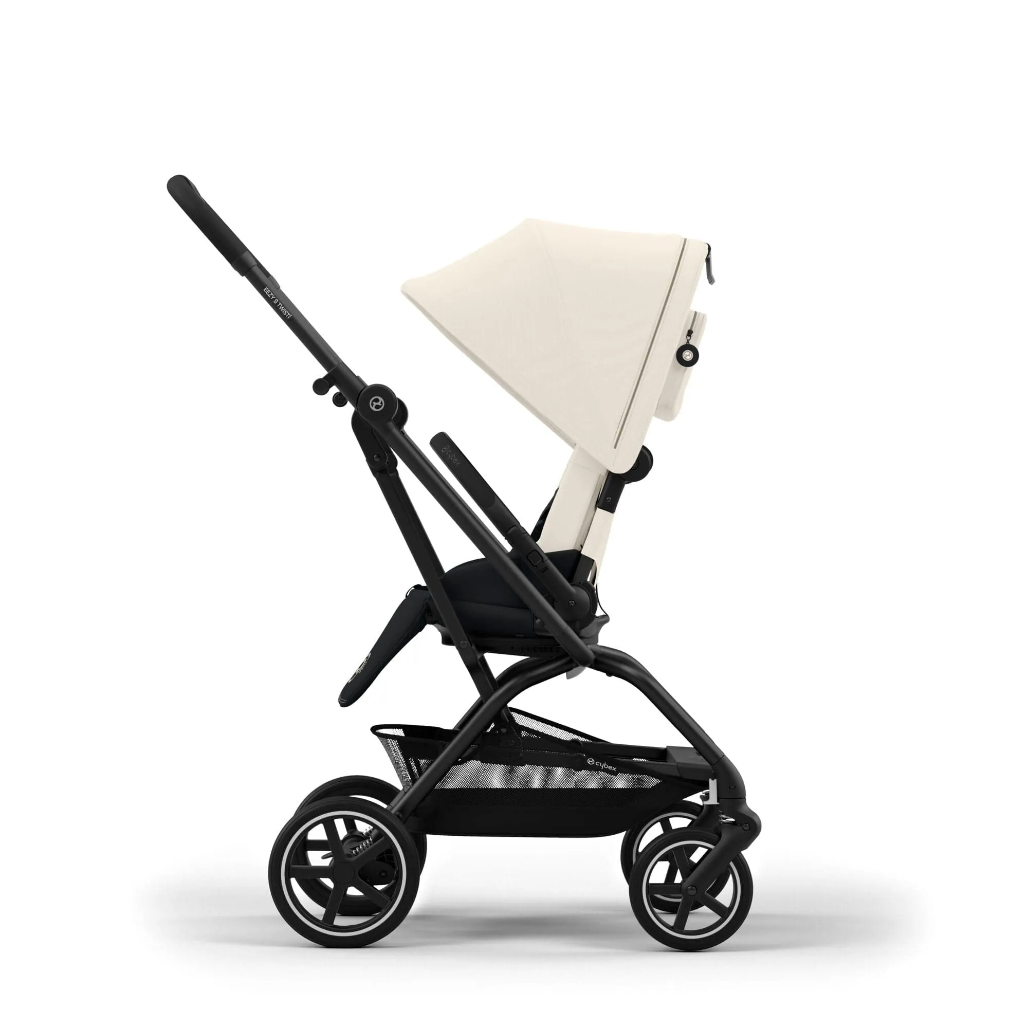 Cybex Eezy S Twist  2 in Canvas White/Light Beige