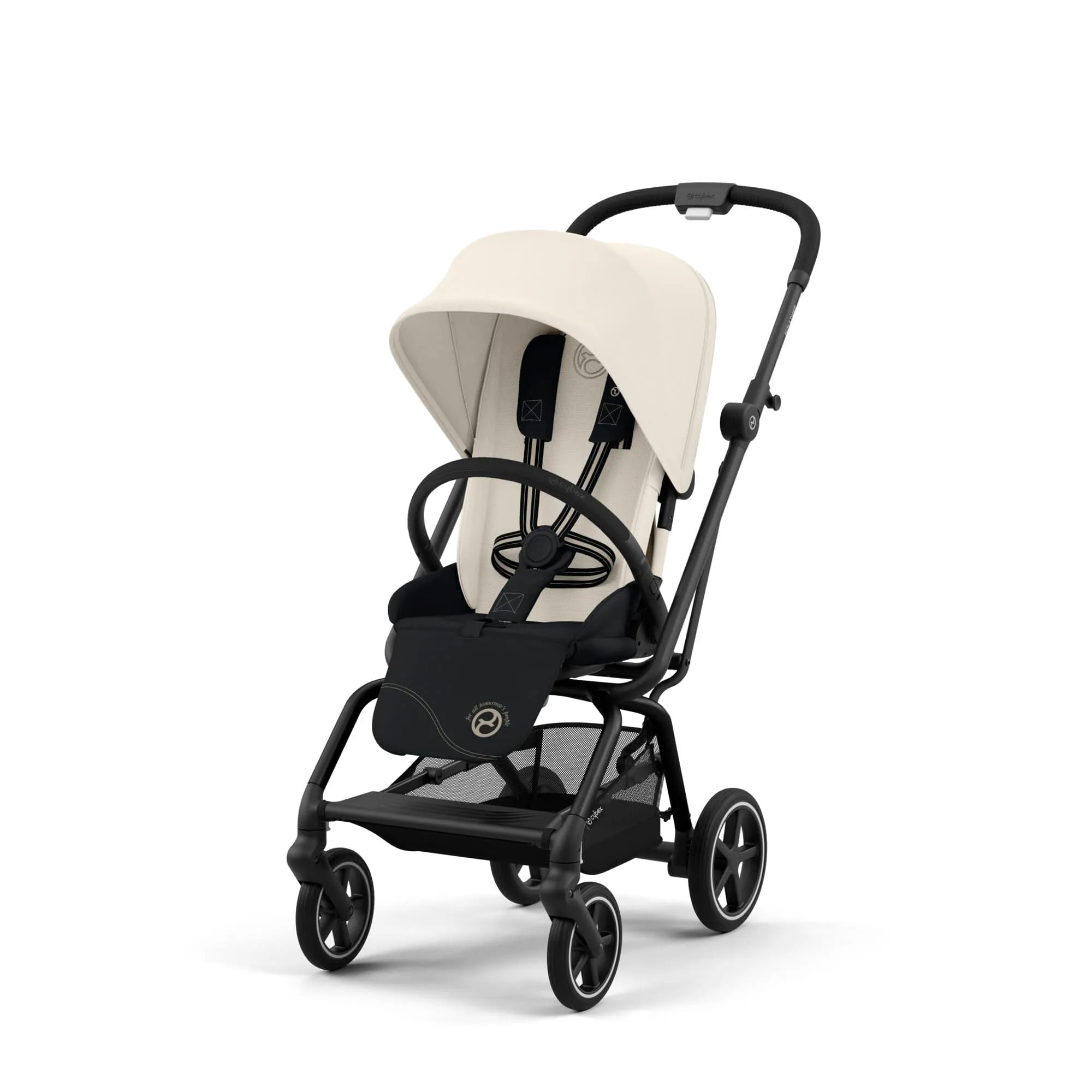 Cybex Eezy S Twist  2 in Canvas White/Light Beige