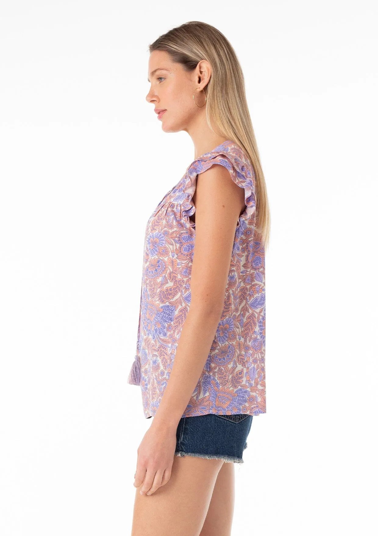 Darla Flutter Sleeve Top