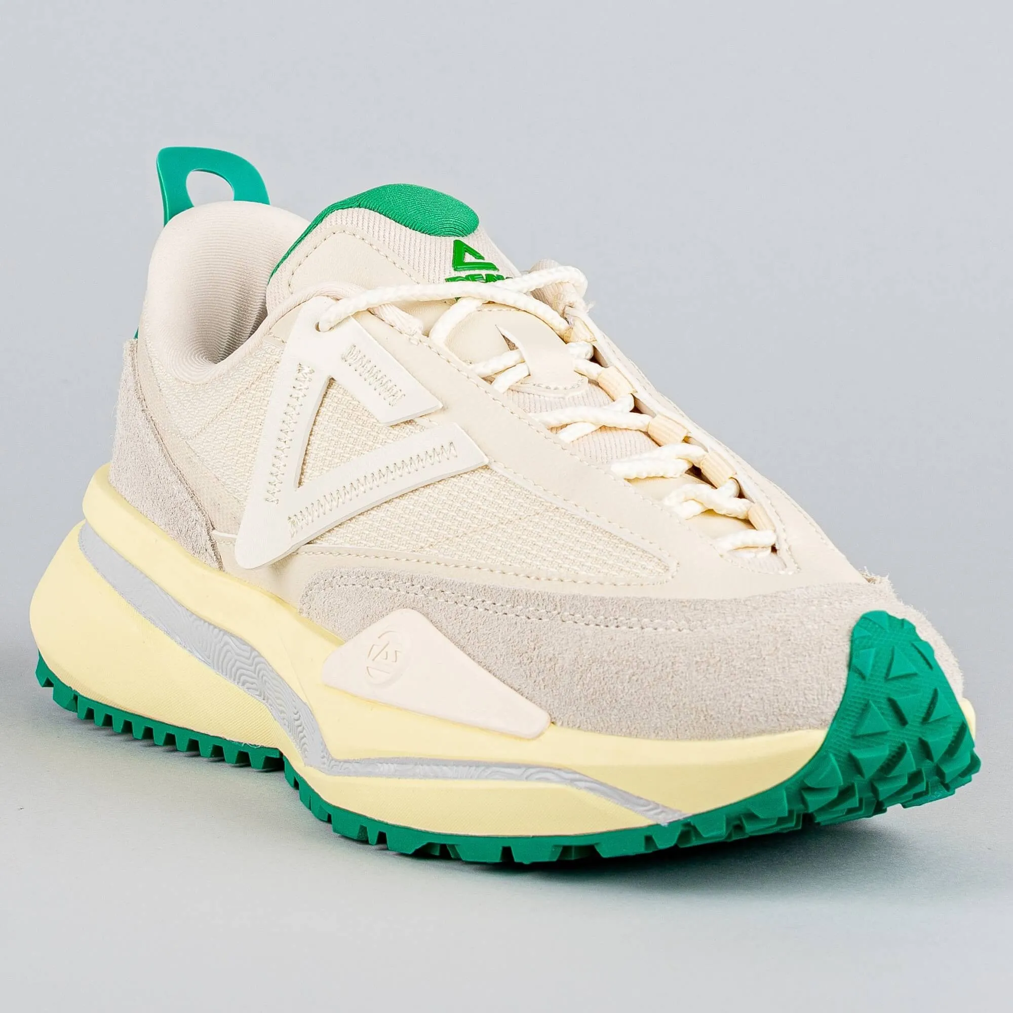 Dámske tenisky Peak Shoes Taichi 2.0 - Retro Spirit of 70s Off White/Green