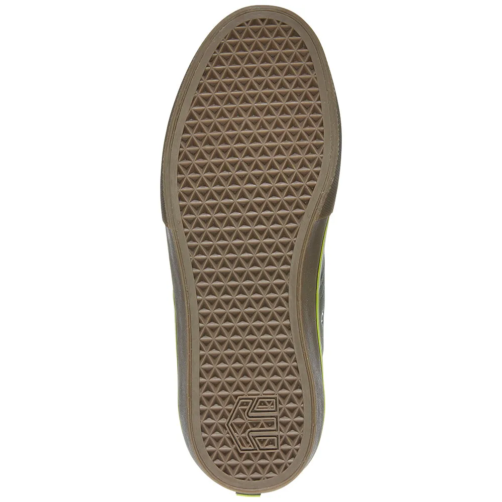 ETNIES JAMESON VULC BMX MTB FLAT SHOES [GREEN/GUM]