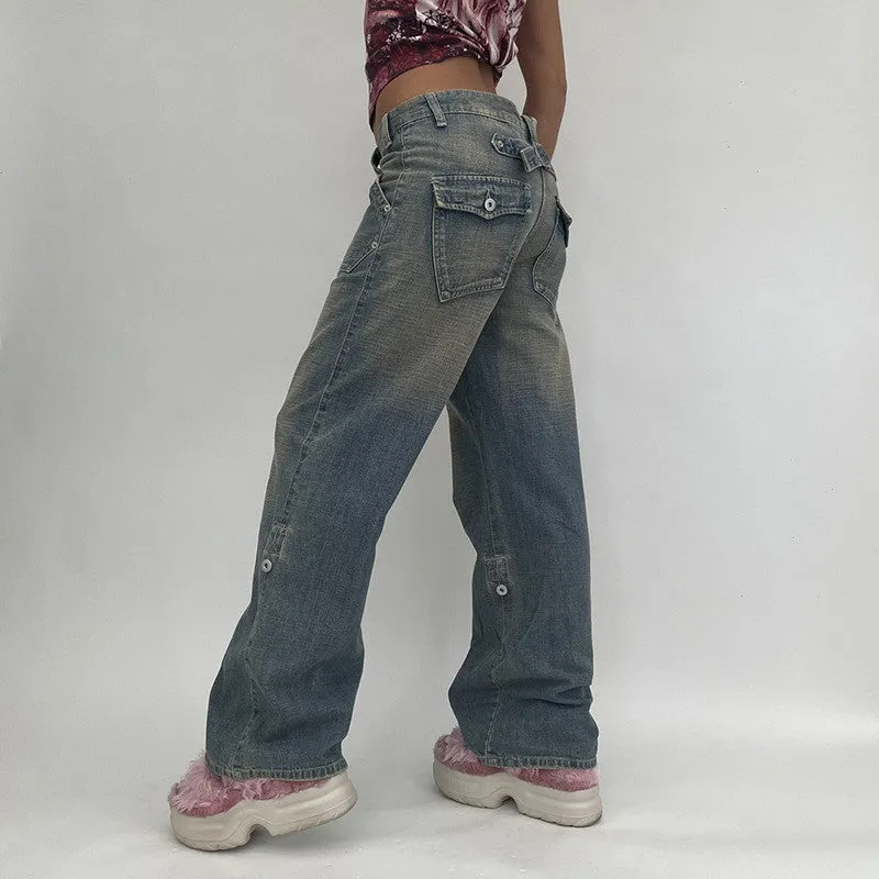 European American Retro Casual Jeans ER5818
