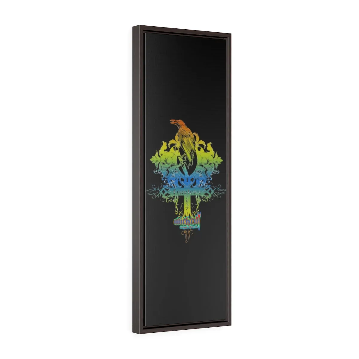 Fearless 2 /Vertical Framed  Wrap Canvas