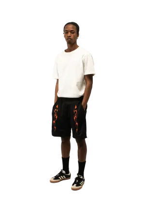 Flame Mesh Shorts