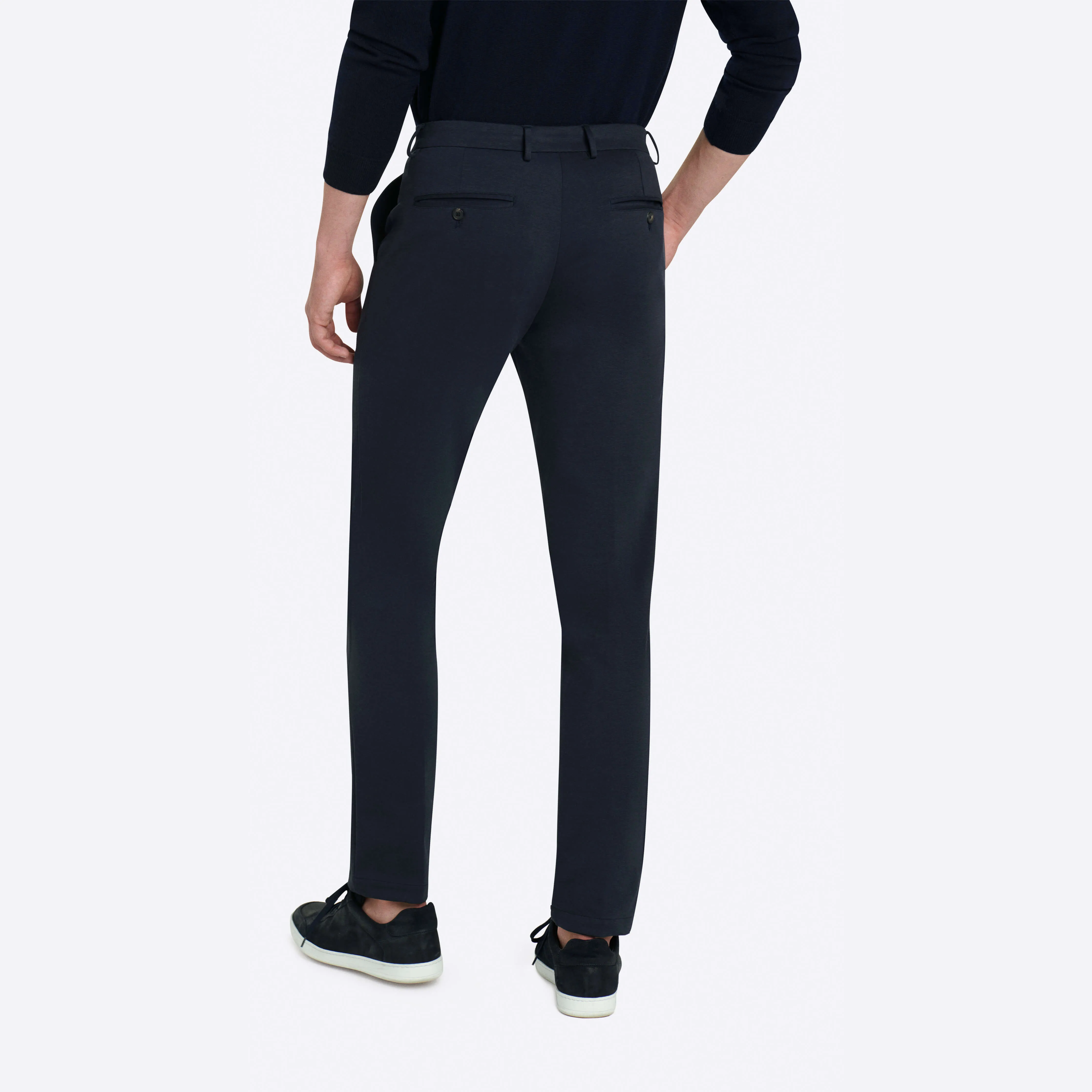 Flat Front Casual Pant