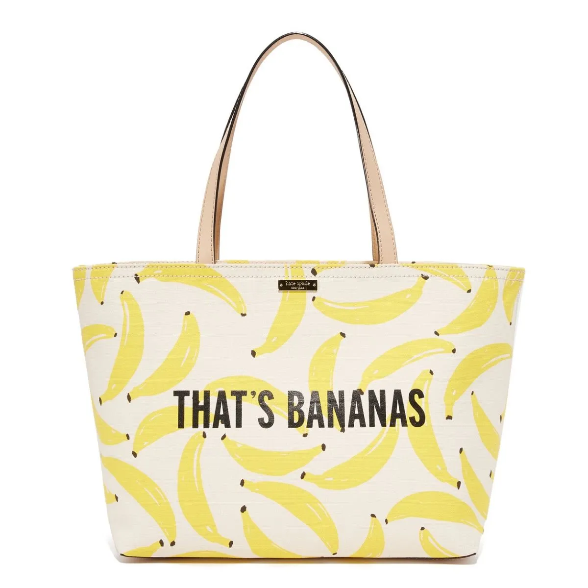 Flights of Fancy That's Bananas Francis Canvas Tote Bag