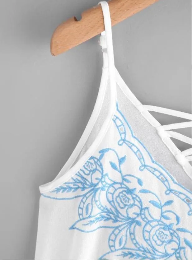 Floral Print Tank Top