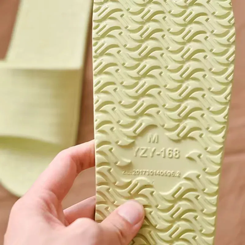 Foldable Anti-Slip Home Slippers – Portable Unisex Travel & Guest Shoes