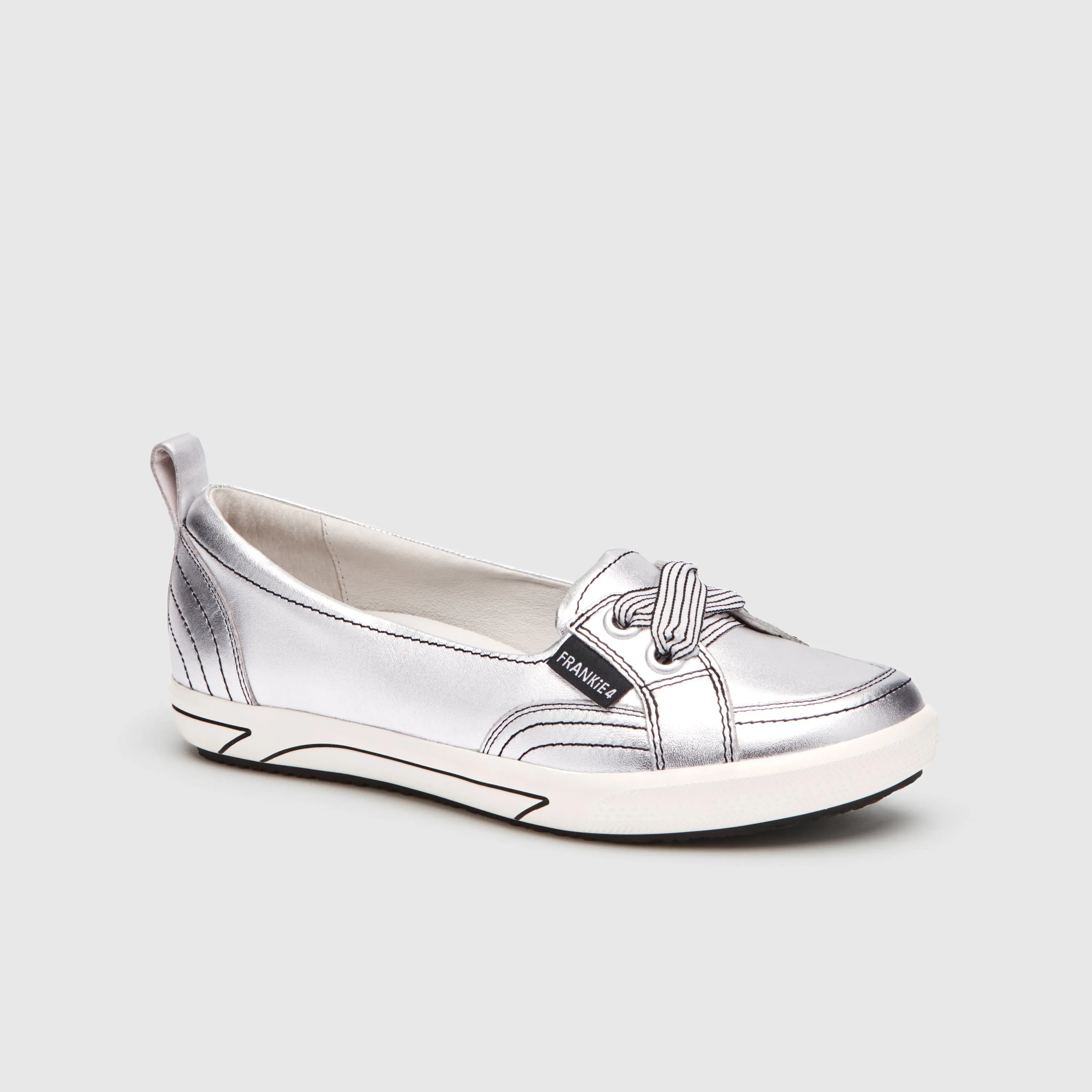 Frankie4 Sophie III Casual Flat - Silver Star