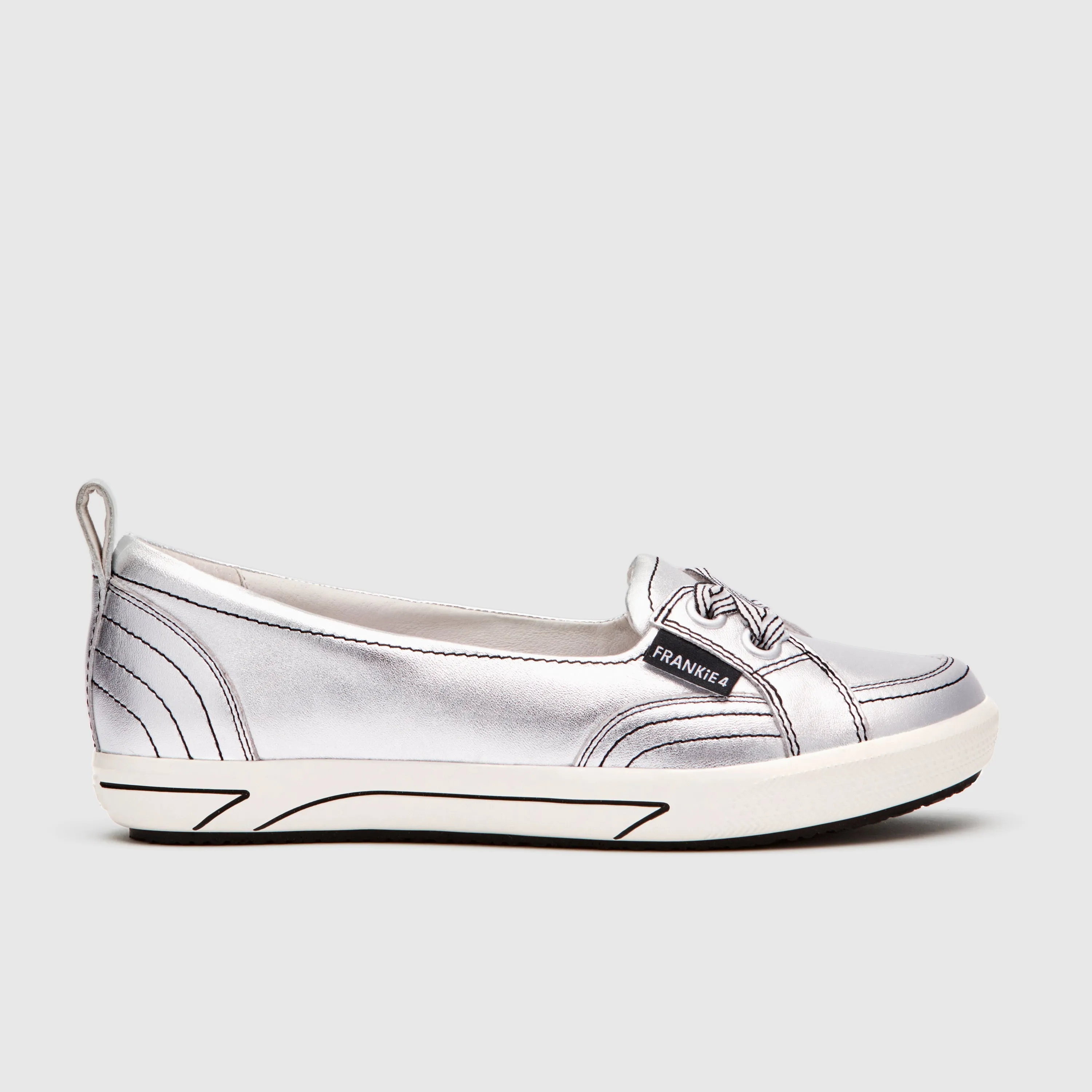 Frankie4 Sophie III Casual Flat - Silver Star